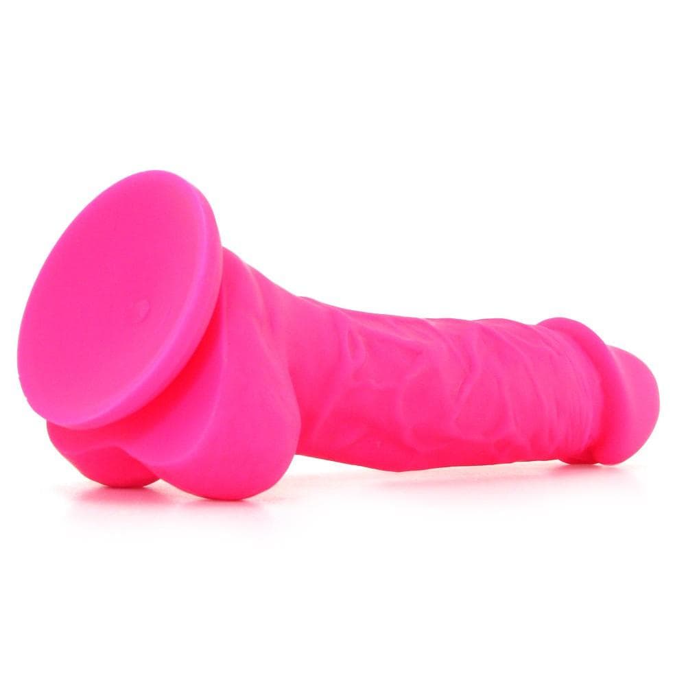 NS Novelties Colours Pleasures 5" Dildo Realistico Silicone Rosa con Ventosa - 4