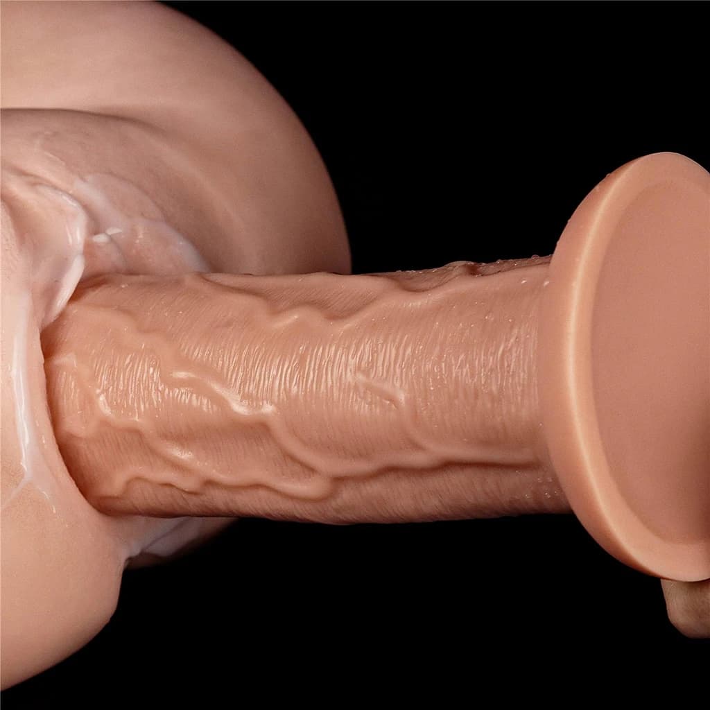 LoveToy Legendary King-Sized Dildo Realistico XXL 11 Pollici 28 cm - 10
