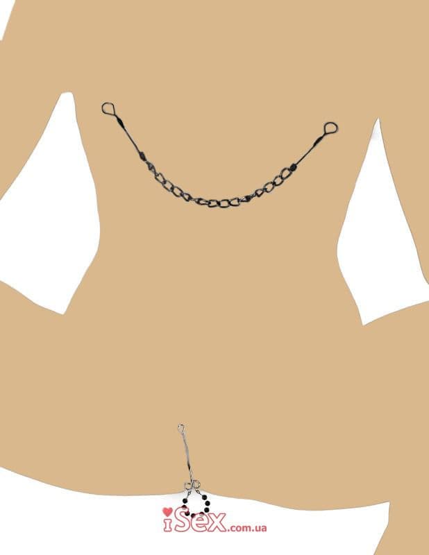 Pipedream Fetish Fantasy Nipple & Clit Jewelry Gioielli Intimi Non Piercing - 2