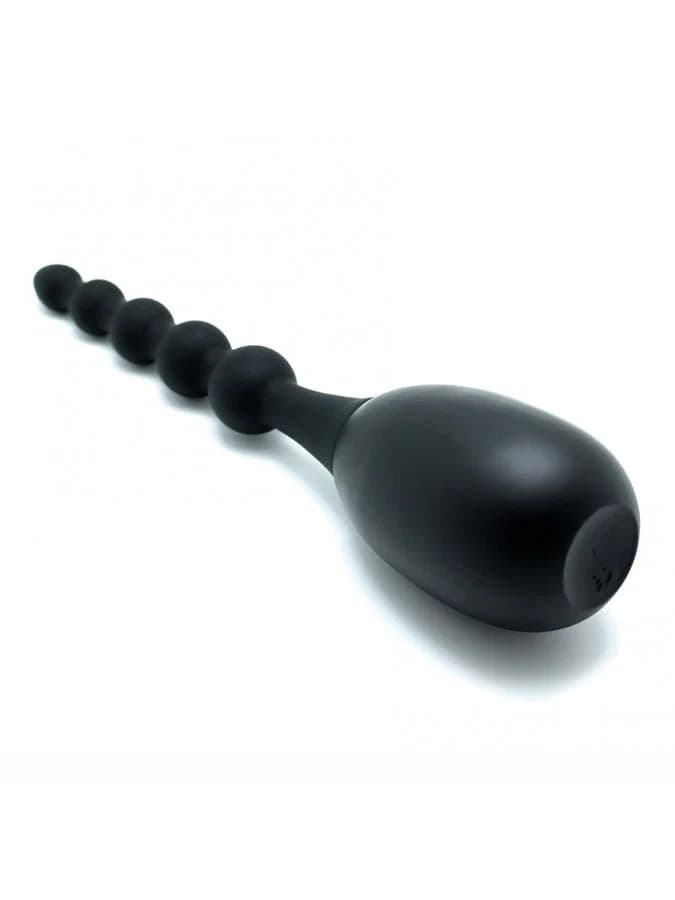 Rimba 9124 Intimate Rinser Doccia Intima Silicone 5 Sfere Nero 28 cm - 3