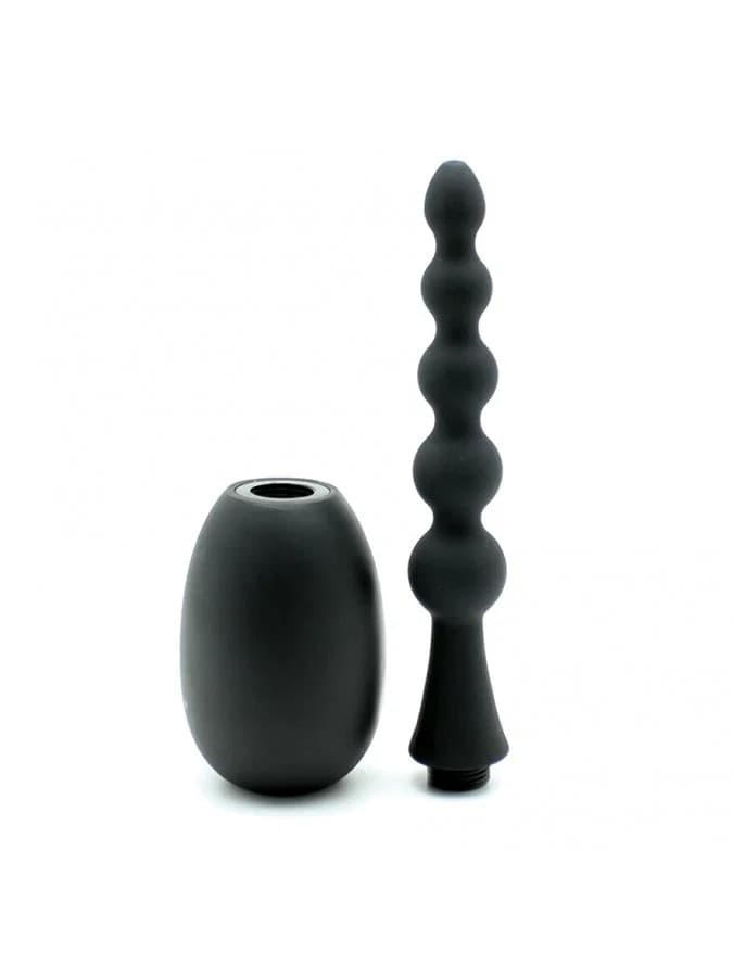 Rimba 9124 Intimate Rinser Doccia Intima Silicone 5 Sfere Nero 28 cm - 5
