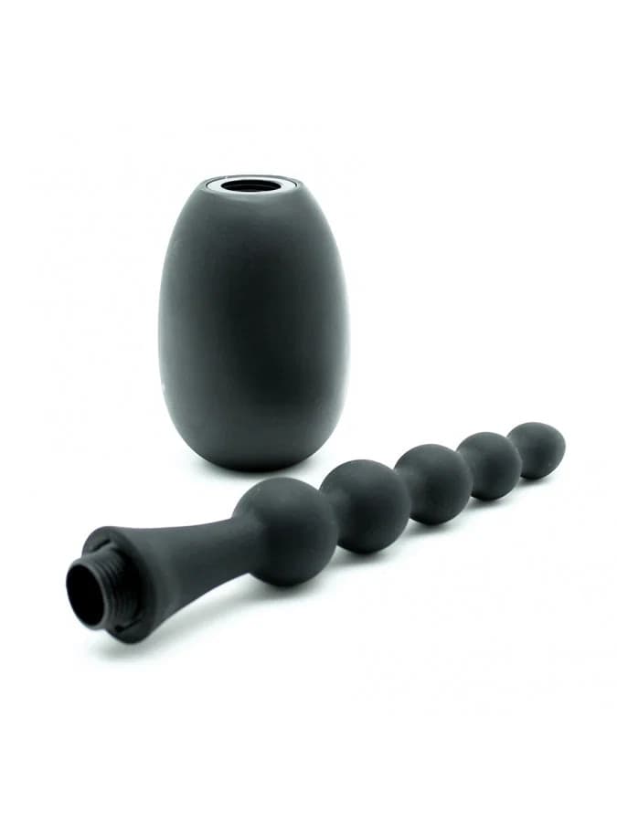 Rimba 9124 Intimate Rinser Doccia Intima Silicone 5 Sfere Nero 28 cm - 6
