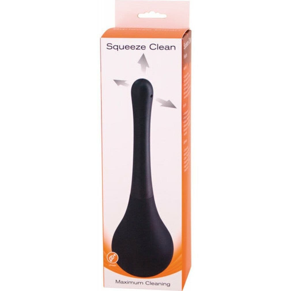 Seven Creations Squeeze Clean Doccia Anale 190 ml Nera Clistere Igiene Intima - 4