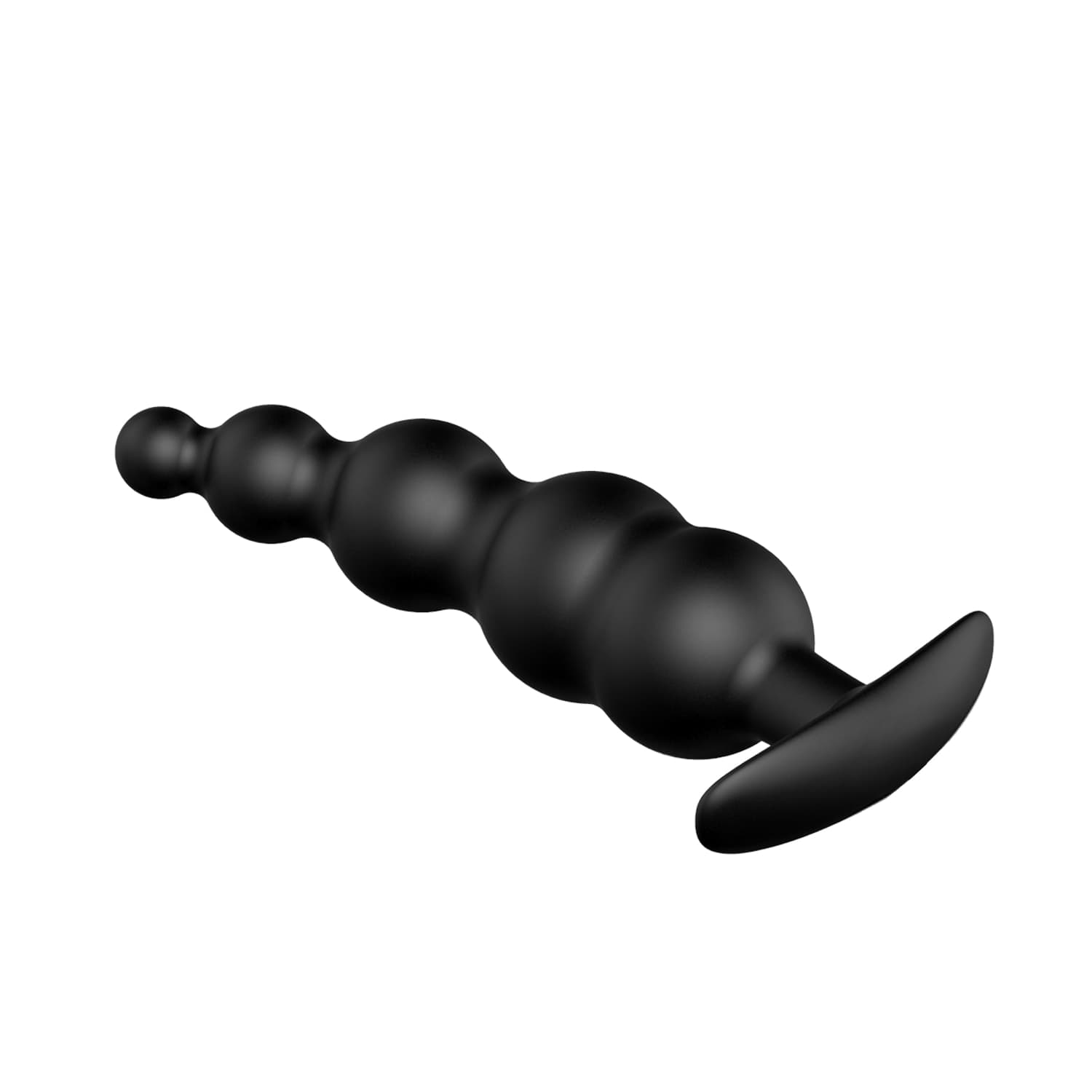 Plug anale progressivo morbido flessibile 11,8 cm nero Pretty love silicone - 4