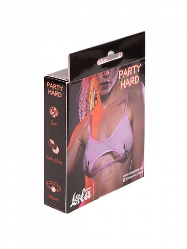 Lola Games Party Hard Gossip Pinze Capezzoli Regolabili BDSM Bondage Sex Toy - 3