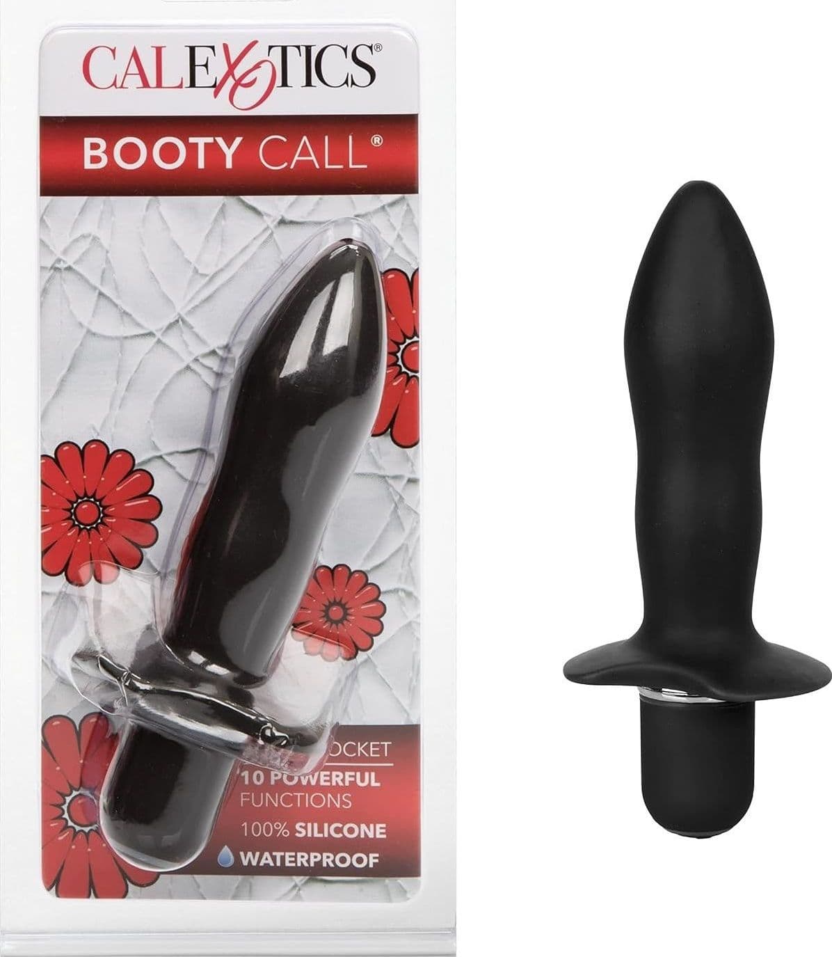 Plug vibrante nero Booty Call Booty Rocket Anale Silicone 10 Funzioni - 8