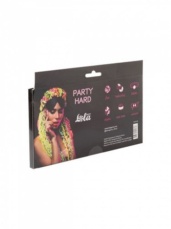 Fetish Submissive Eye Mask II Pelle Vegana Neoprene Nero BDSM Bondage Sex Toy - 3