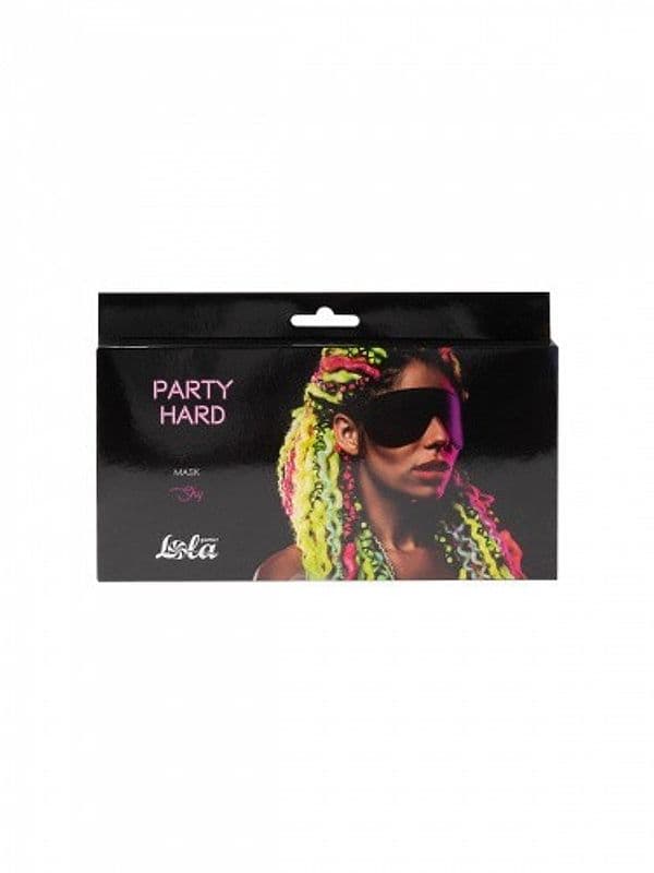 Fetish Submissive Eye Mask II Pelle Vegana Neoprene Nero BDSM Bondage Sex Toy - 5