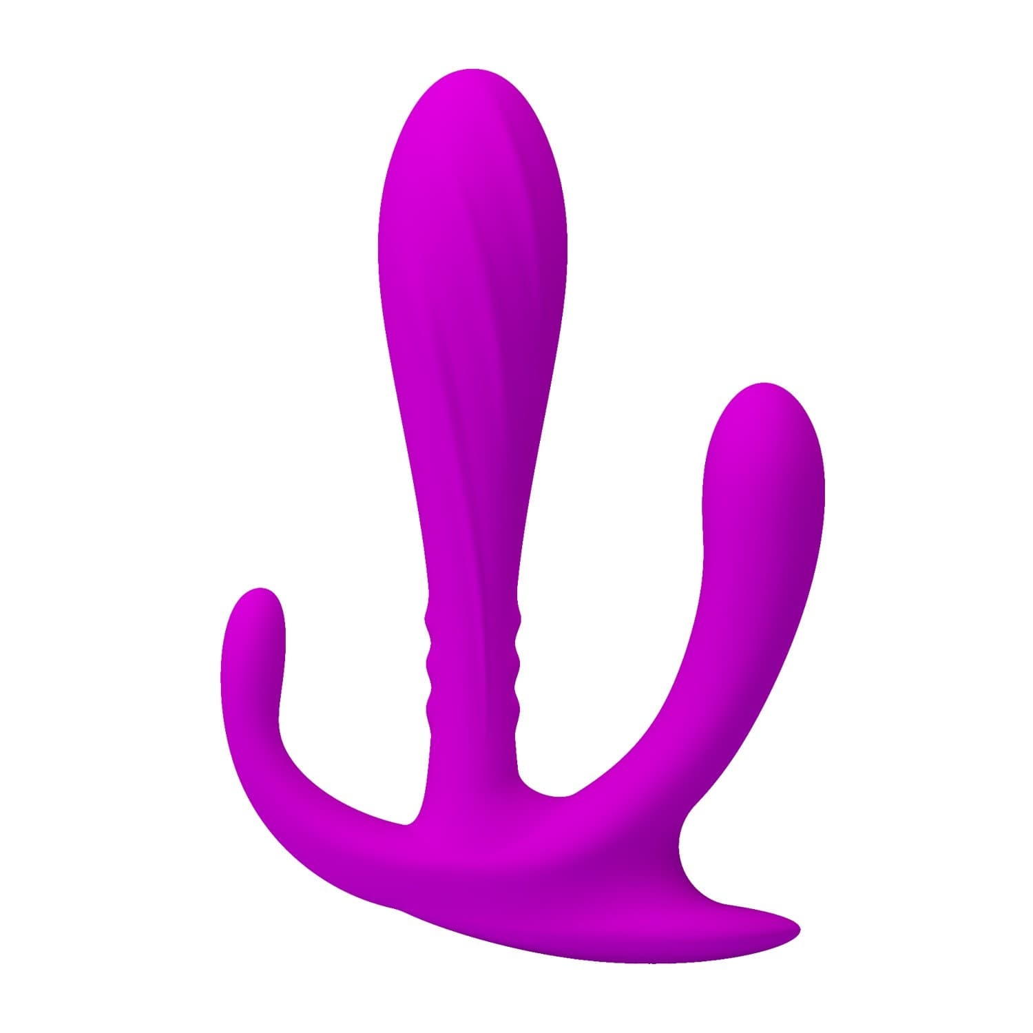 Pretty Love Edgar Dildo Silicone Tripla Stimolazione Rosa Waterproof Sex Toy - 2