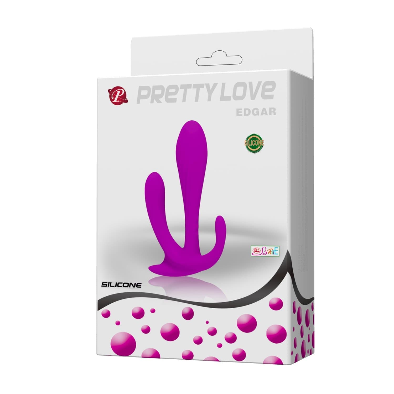 Pretty Love Edgar Dildo Silicone Tripla Stimolazione Rosa Waterproof Sex Toy - 8