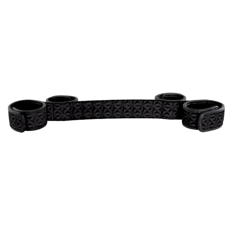 NS Novelties Sinful Soft Spreader Bar 43 cm Polsi Caviglie BDSM Nero - 2
