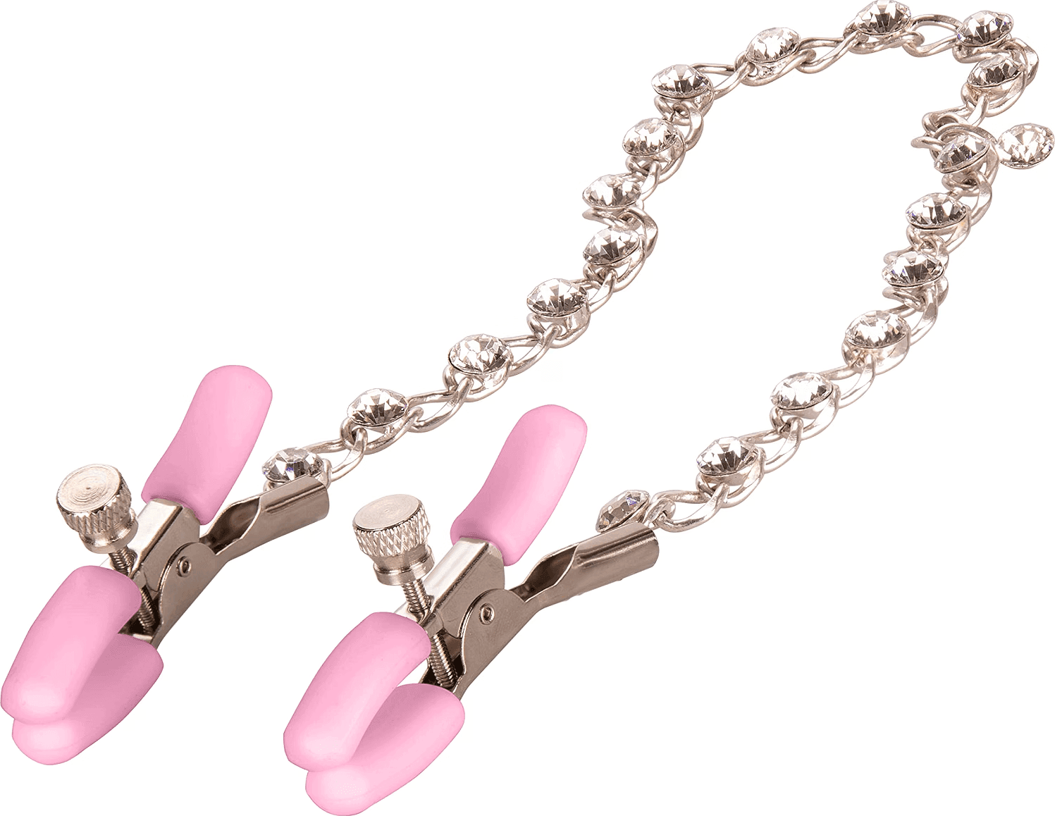 CalExotics First Time Pinze Capezzoli Crystal Nipple Teasers Regolabili - 2