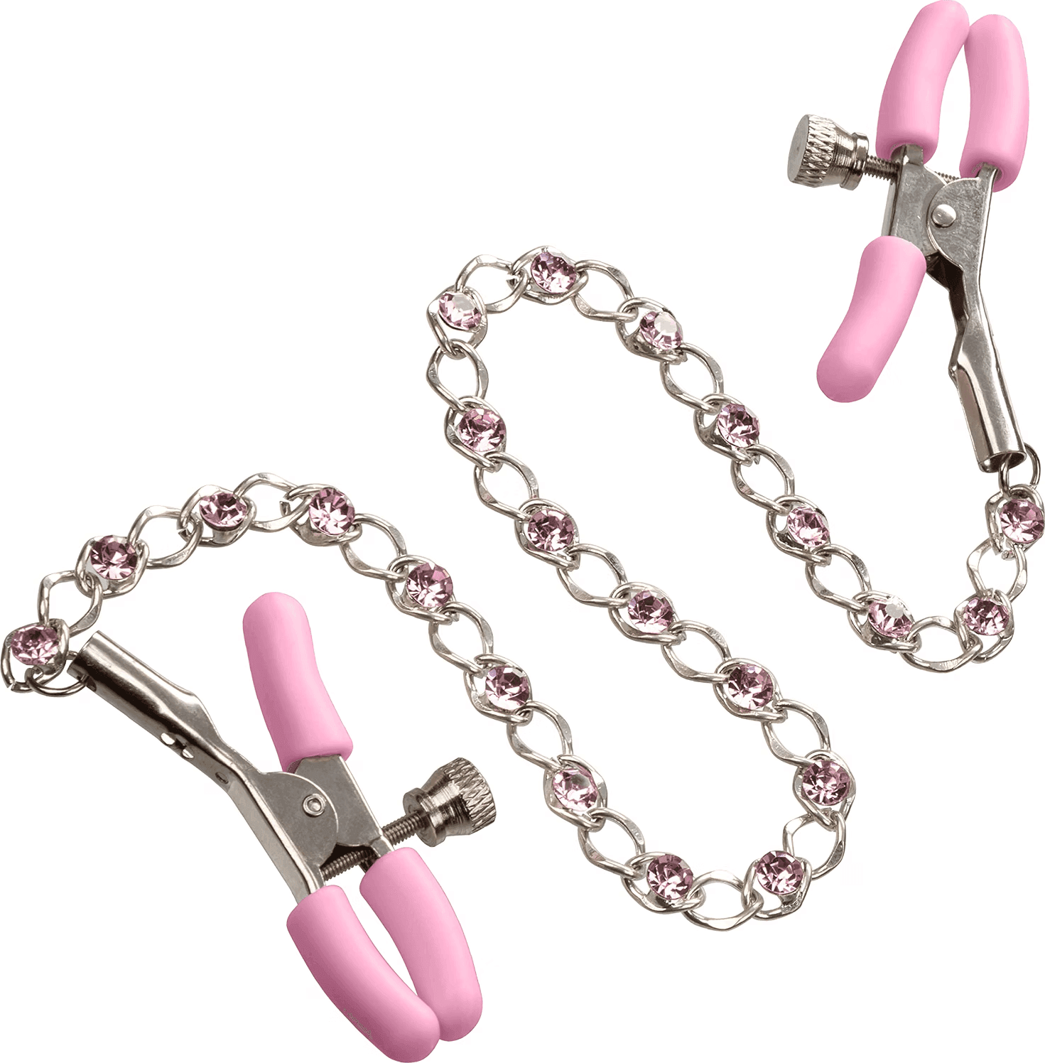 CalExotics First Time Pinze Capezzoli Crystal Nipple Teasers Regolabili - 4