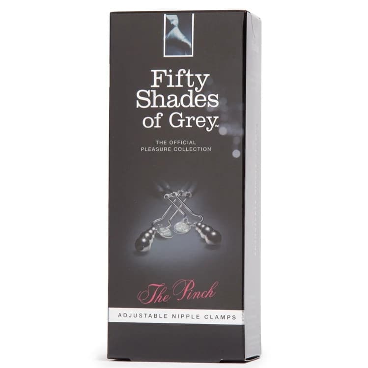Fifty Shades The Pinch Pinze Capezzoli Regolabili con Pesi BDSM FS-40186 - 2