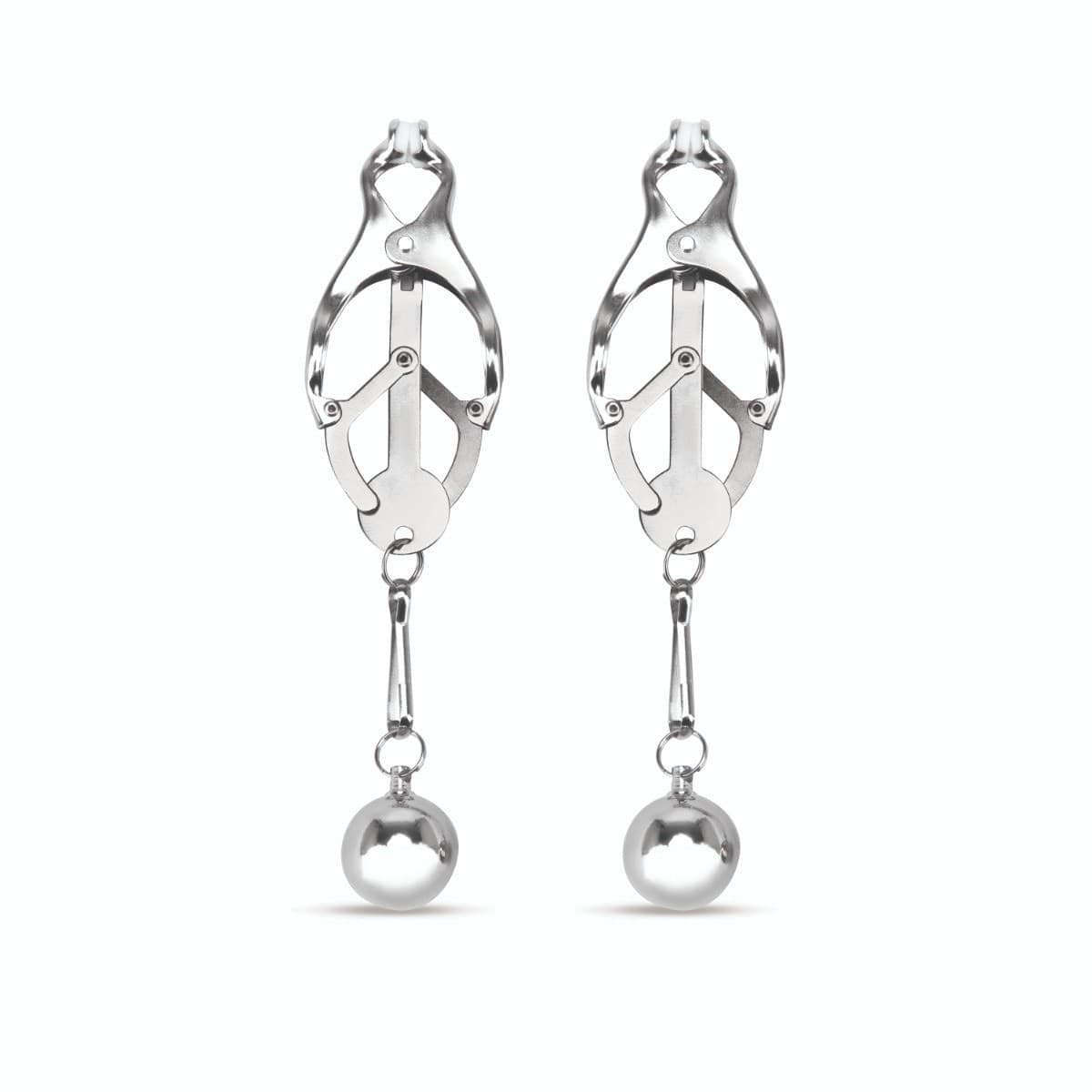 Me You Us Clover Pinze Capezzoli giapponesi Gioiello Pesi color Argento - 4