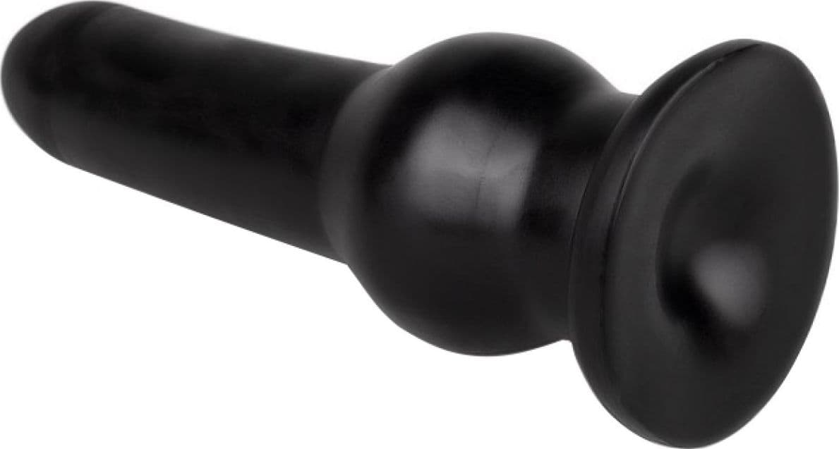 X-MEN Butt XXL Plug Anale pesante Nero PVC 25 cm Ø 10 cm Base Larga Extra Large - 2