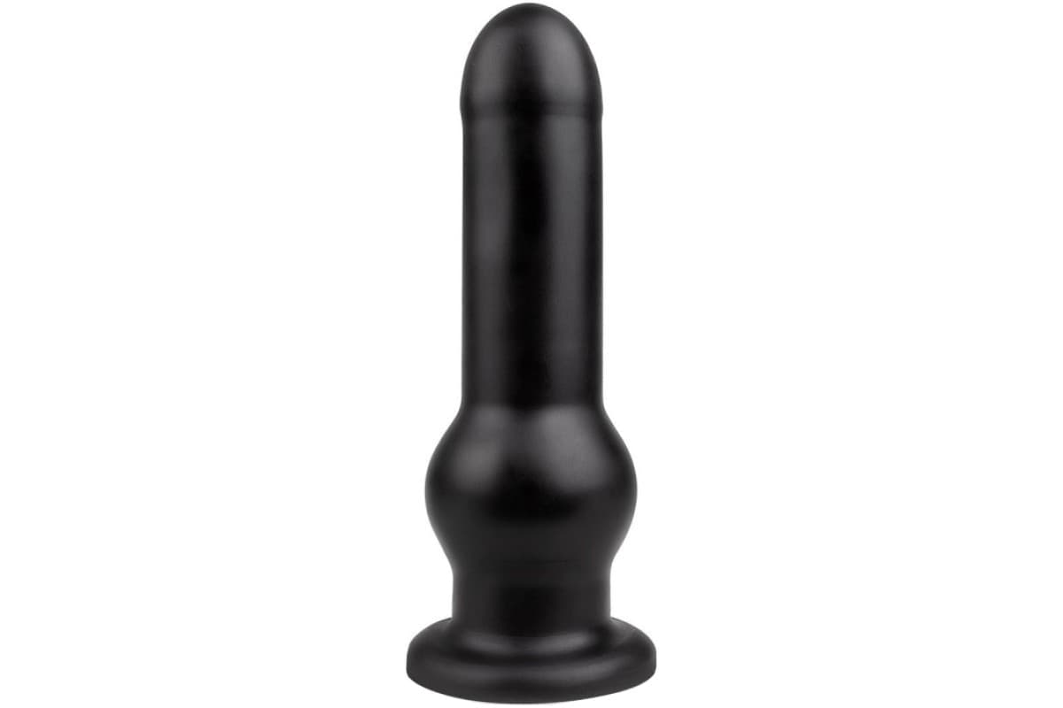 X-MEN Butt XXL Plug Anale pesante Nero PVC 25 cm Ø 10 cm Base Larga Extra Large - 3