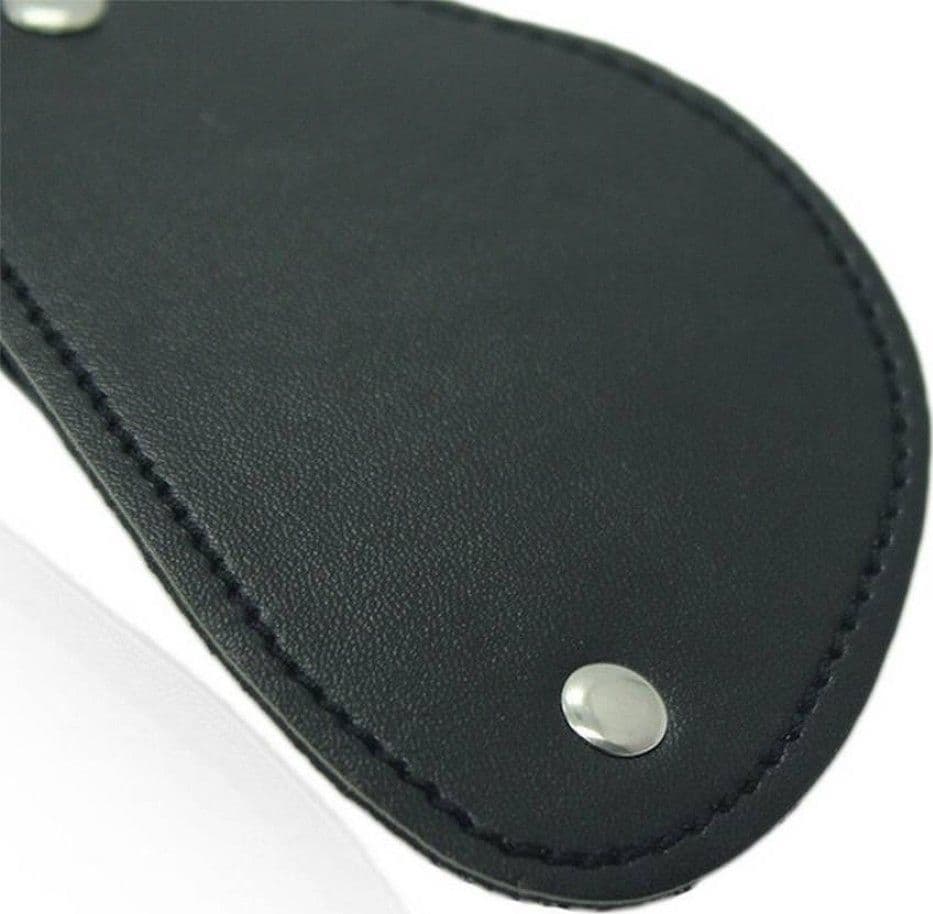 OHMAMA Mascherina Occhi Nera BDSM Benda Fetish Blindfold Opaca Unisex - 2