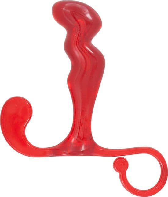 Massaggiatore prostata ToyJoy Power Plug rosso ABS 10,5 cm plug anale uomo - 2