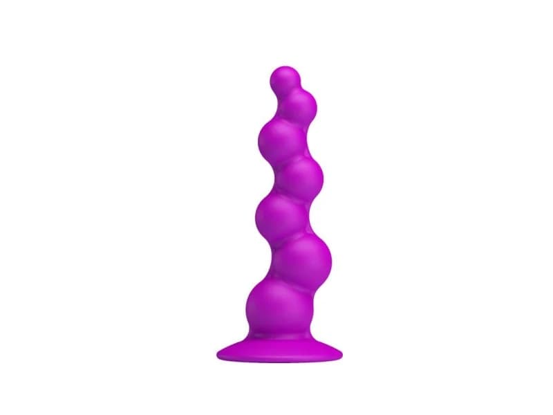 Plug anale Pretty Love Sturdy Dongwith silicone 15 cm ventosa forte viola unisex - 2