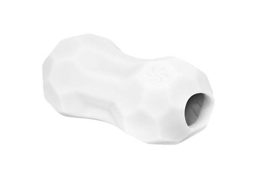 Masturbatore Lola Games Marshmallow Dreamy White TPE 8 cm compatto uomo bianco - 2