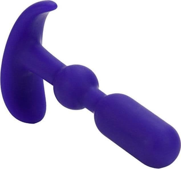 Plug anale CalExotics Booty Call Booty Teaser silicone viola 9 cm unisex - 3