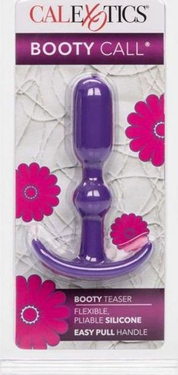 Plug anale CalExotics Booty Call Booty Teaser silicone viola 9 cm unisex - 7