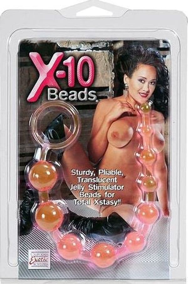 Palline anali CalExotics X-10 Beads graduate 28 cm anello recupero unisex - 2