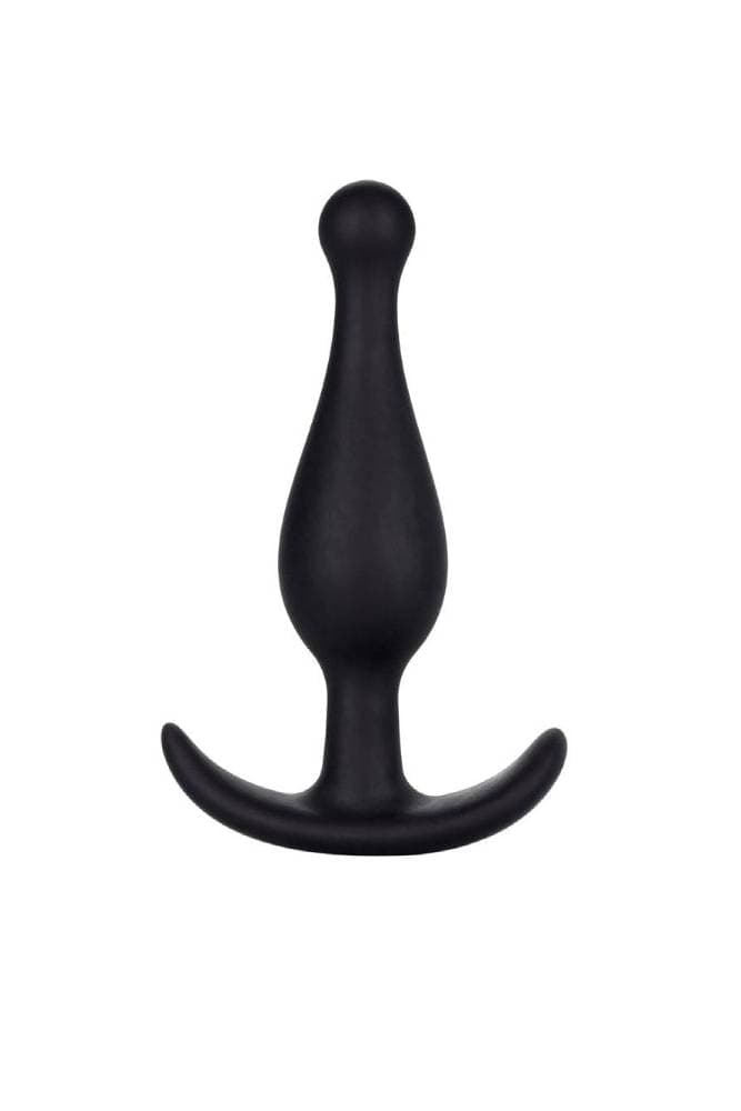 Plug anale CalExotics Booty Call Booty Rocker silicone nero 12 cm unisex - 2