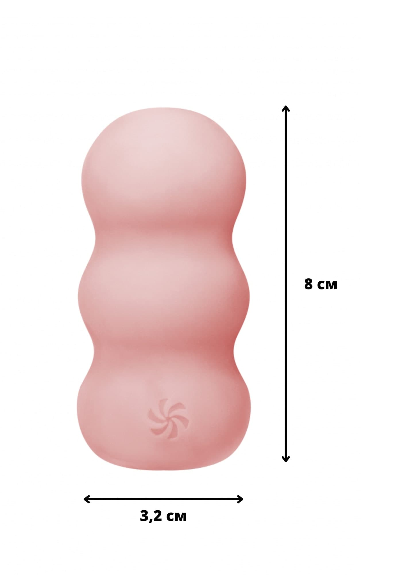 Masturbatore uomo Lola Games Marshmallow Sweety TPE morbido 8 cm testurizzato - 7