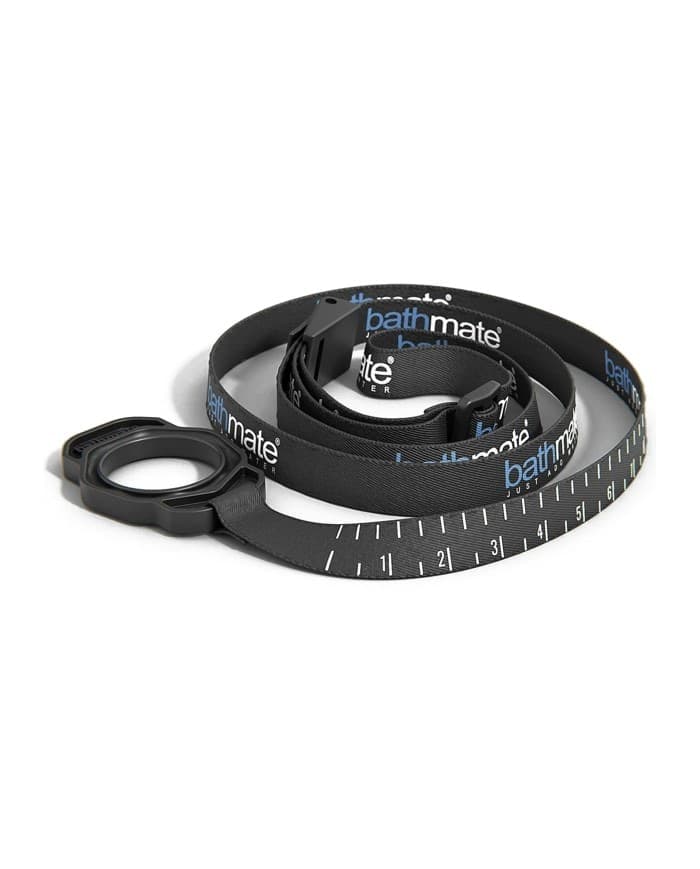 Bathmate Shower Strap cinghia pompa pene con misuratore regolabile nero uomo - 5