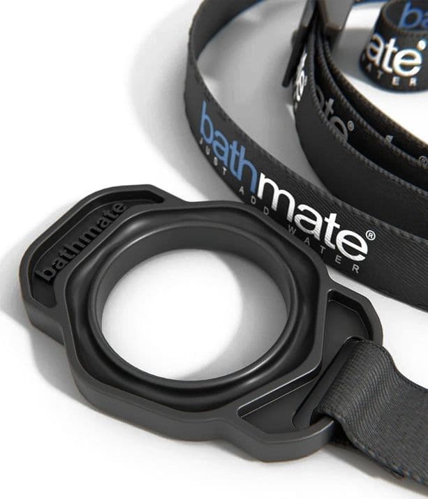 Bathmate Shower Strap cinghia pompa pene con misuratore regolabile nero uomo - 6