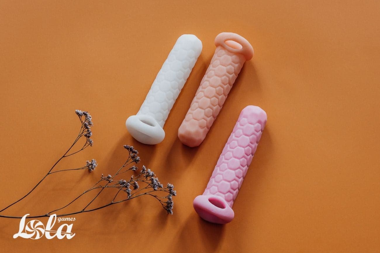 Guaina pene estensore Lola Games Homme Long 11-15 cm TPE texturizzato - 8