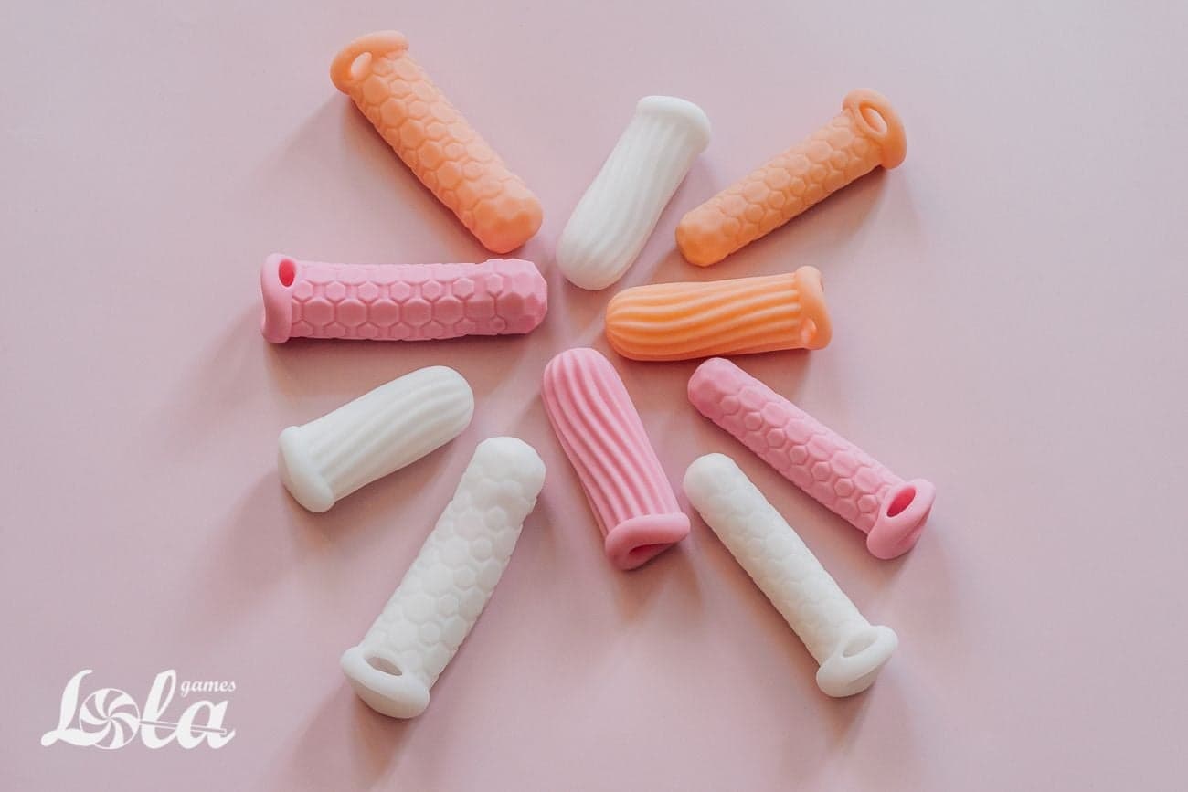 Guaina pene estensore Lola Games Homme Long 11-15 cm TPE texturizzato - 9