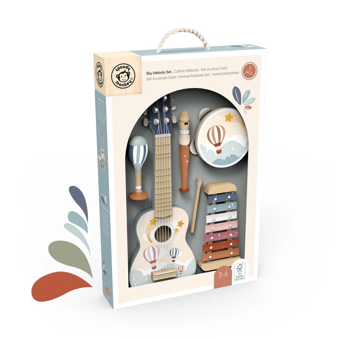 Set Musicale Giocattolo Speedy Monkey - 4