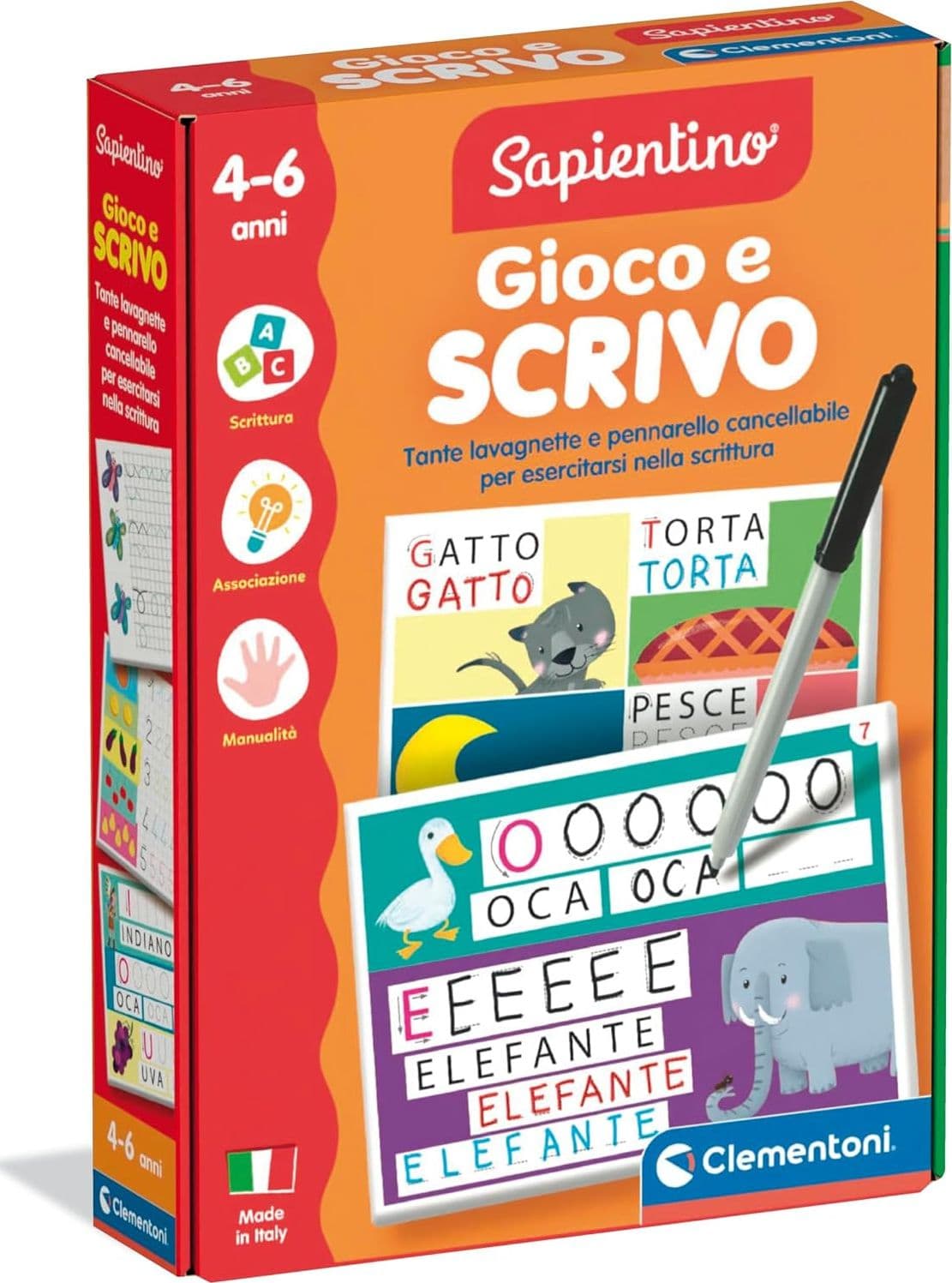 Clementoni - Sapientino Gioco e Scrivo 16844