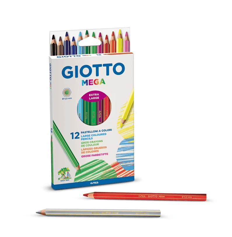 Giotto - Pastelli Mega da 12 - 2