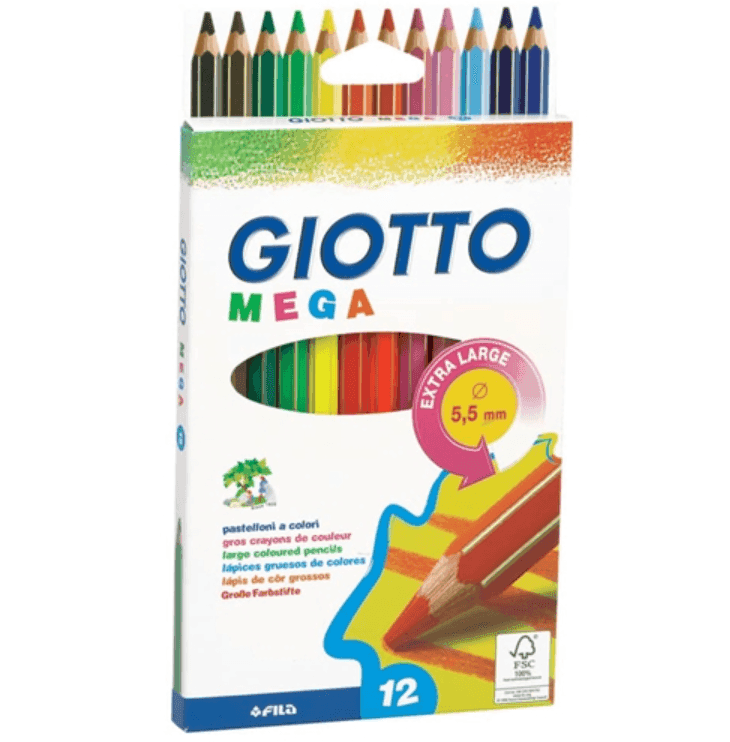 Giotto - Pastelli Mega da 12 - 3