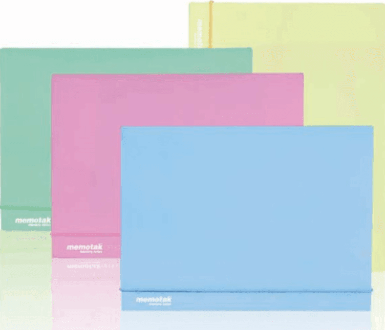Memotak - Cartelle con elastico Memotak PPL d.2 24,5x33,3 (Colore Random) - 3