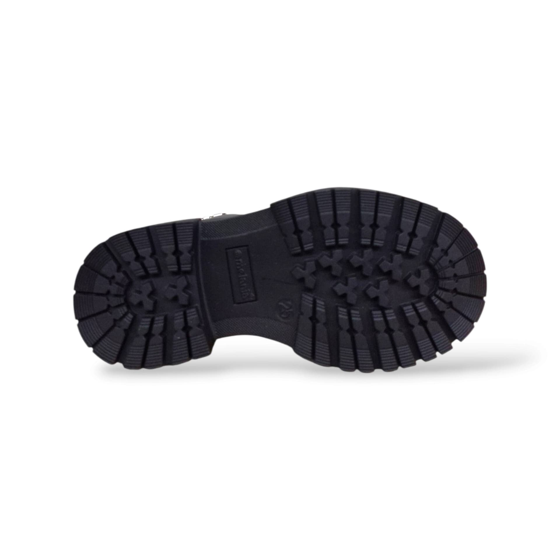 Melania MS65054 Stivaletto Bambine Ragazze Nero | Pelle Nera Zip Laterale Versatile Grintoso Moderno Moda Autunno Inverno Scuola Casual Elegante Gamma Completa | Taglie 25-36 | Scarpetteria Gica - 5