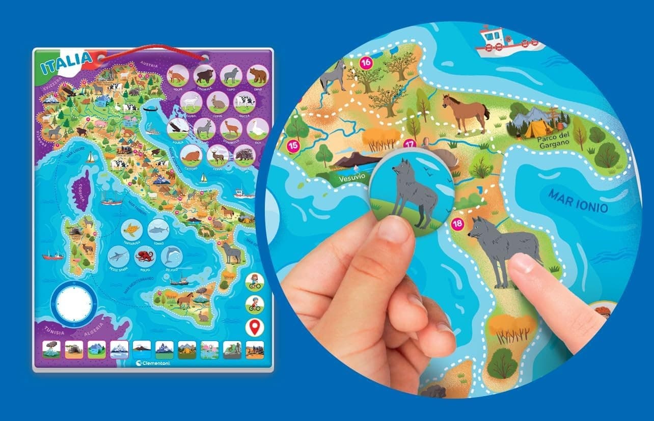 Clementoni - Sapientino Italia Puzzle Magnetico - 5