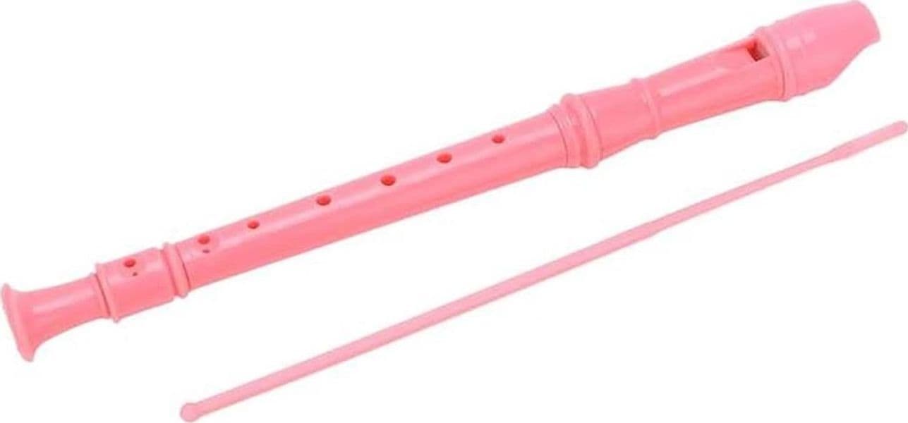 FLAUTO DOLCE SOPRANO COLORATO A 8 FORI DITEGGIATURA TEDESCA GIOCO BAMBINI DA 30CM 31522 - 3