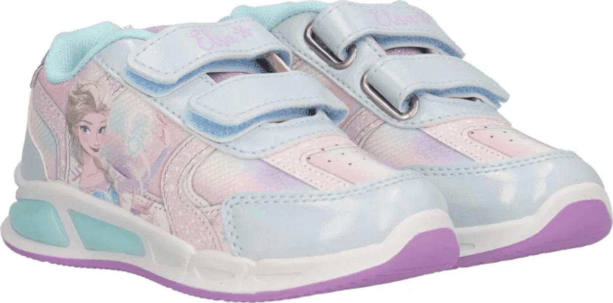 Scarpe Bambina Frozen con luci dal 24 al 31 celeste - 2