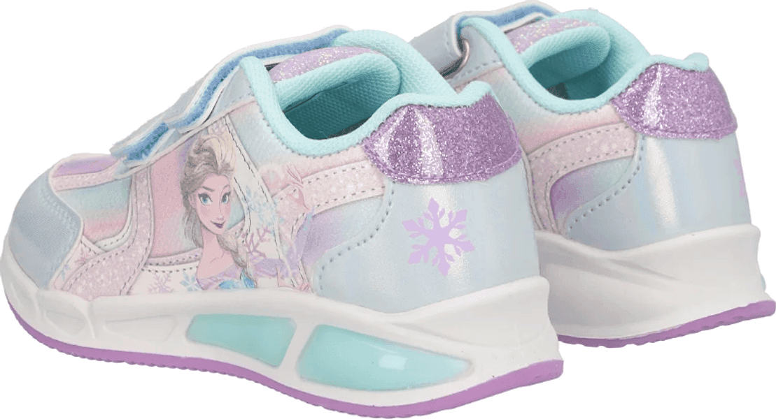 Scarpe Bambina Frozen con luci dal 24 al 31 celeste - 3