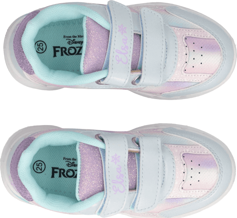 Scarpe Bambina Frozen con luci dal 24 al 31 celeste - 4
