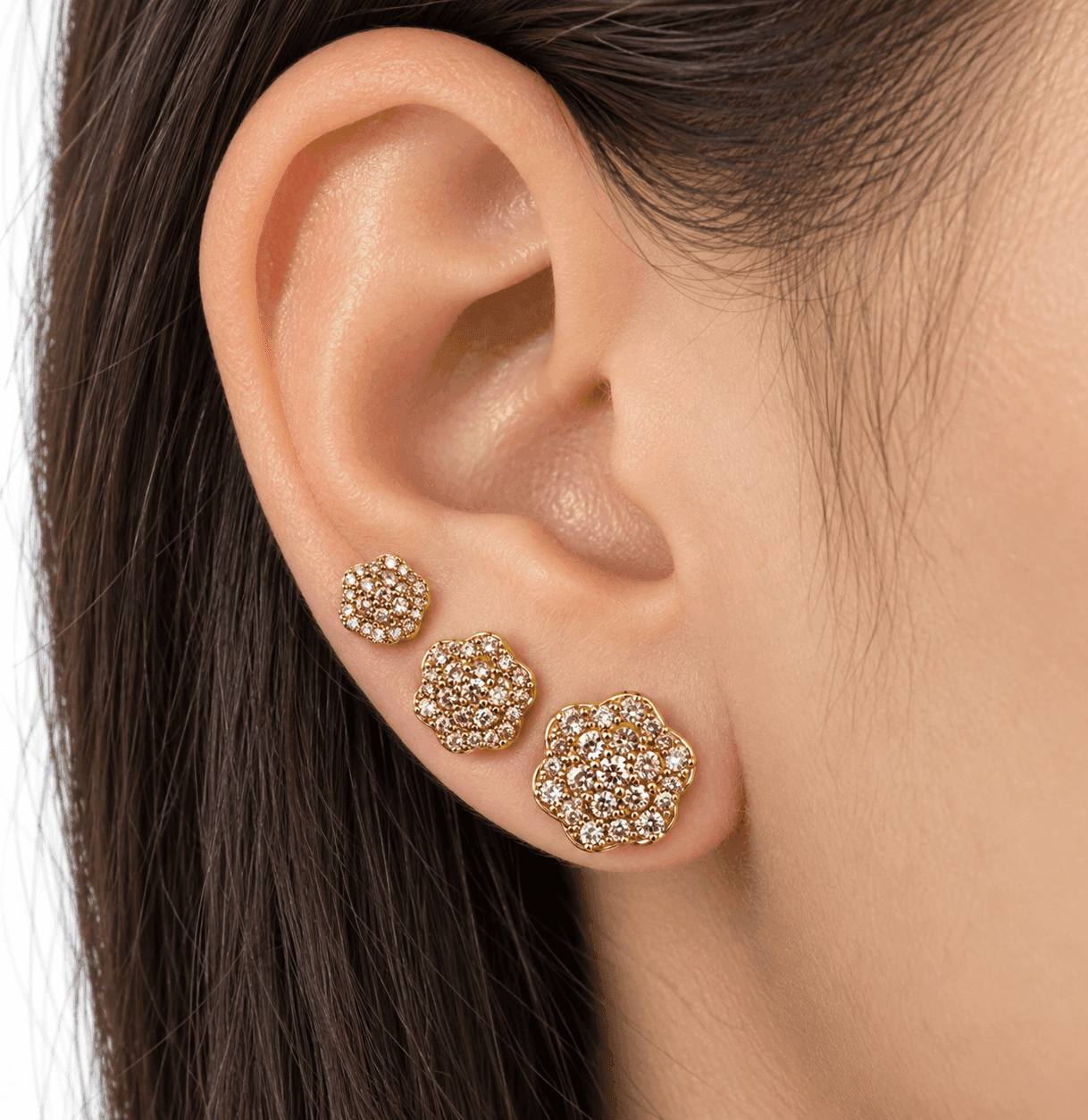 Alba Bijoux –  Orecchini Set Roseto Gold - 2