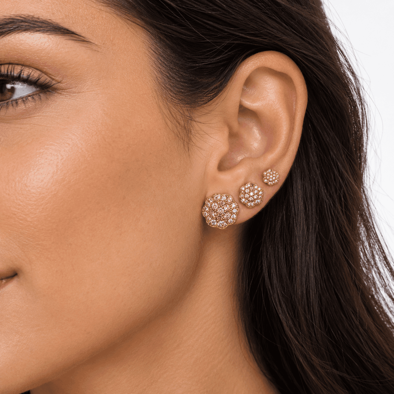 Alba Bijoux –  Orecchini Set Roseto Gold - 6