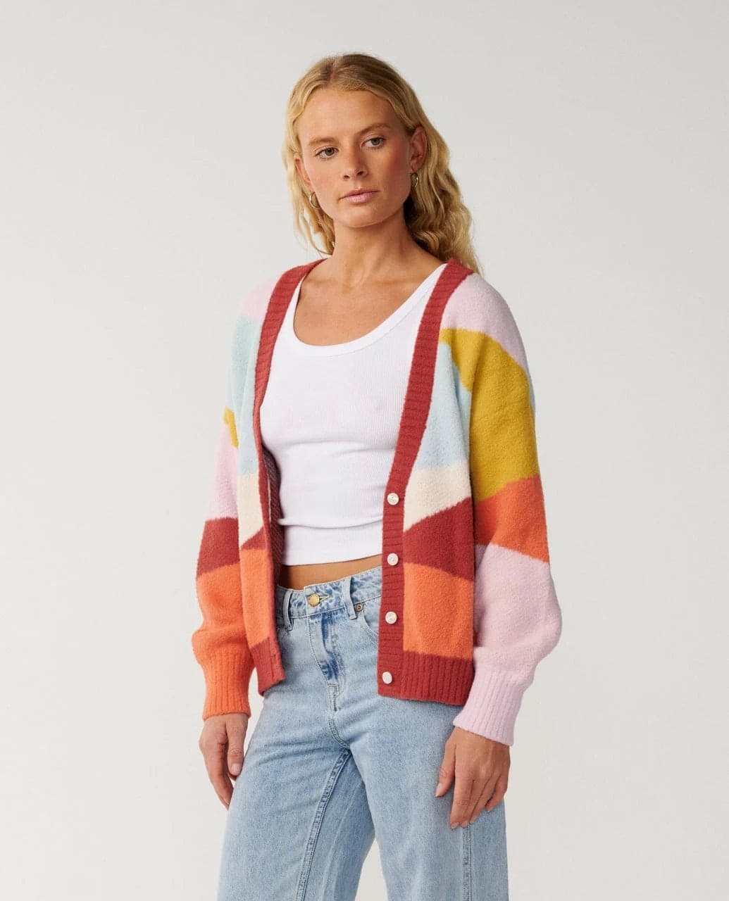 Cardigan Rip Curl Surf Revival Jacquard - 2