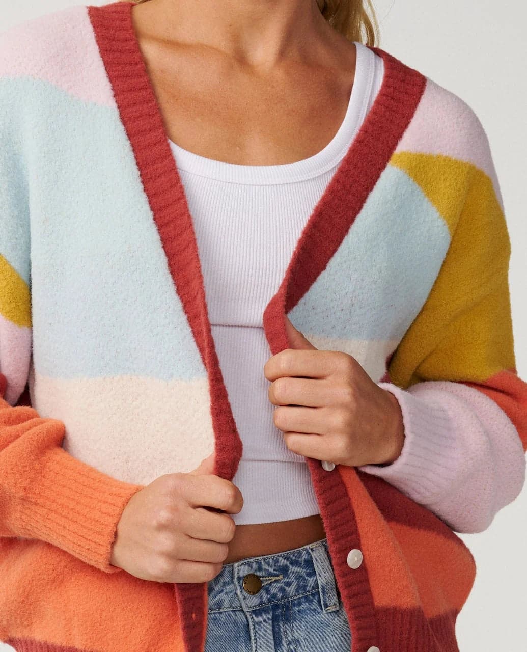 Cardigan Rip Curl Surf Revival Jacquard - 5