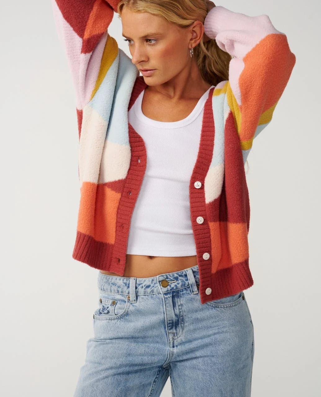 Cardigan Rip Curl Surf Revival Jacquard - 6
